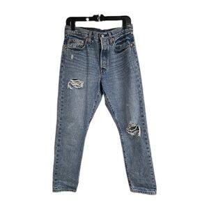 Levi's 501 Premium Women's Original High-Rise Skinny Jean Blue Women's Sz 29x28